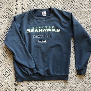 NFL Seattle Seahawks Vintage Crewneck Pullover S